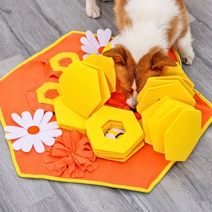 Honey Scavenger Snuffle Mat Interactive Toy for Dogs