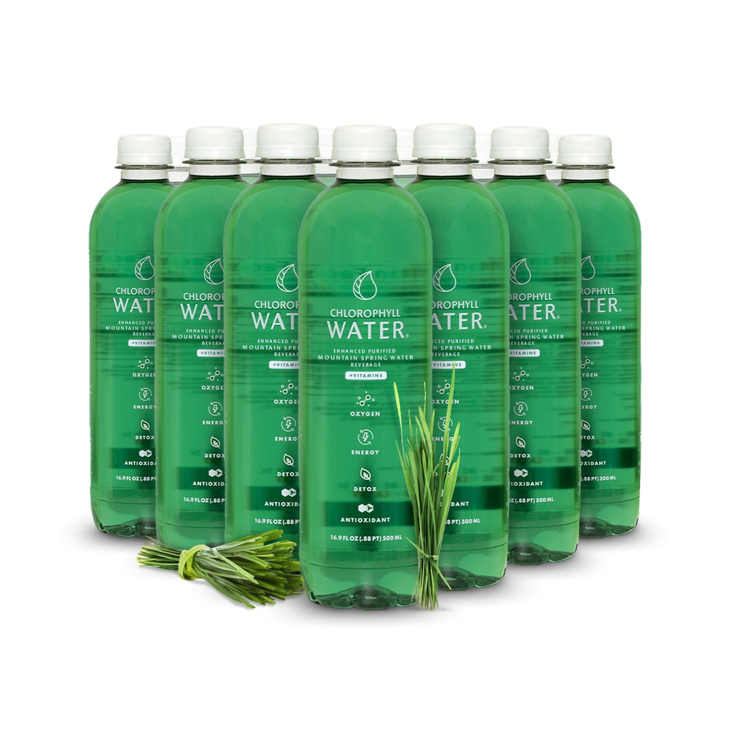 Chlorophyll Water® | Purified Mountain Spring Water with Essential Vitamins by Chlorophyll Water