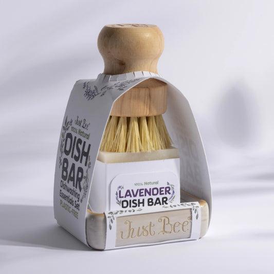 Lavender Dish Bar Essentials Set - Plastic Free