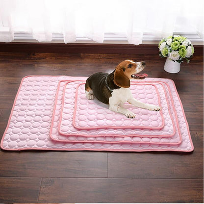 NEW XTRA Large Dog Mat Cooling Summer Pad Mat Pet Dog Cat Blanket for Sofa Bed Floor Keep Cool by Js House
