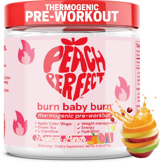 Burn Baby Burn Pre-Workout | Pre workout fat burner | Peach Perfect