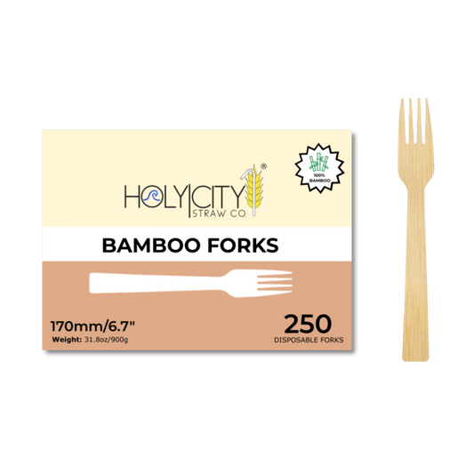 Bamboo Forks | 6.7" by Farm2Me