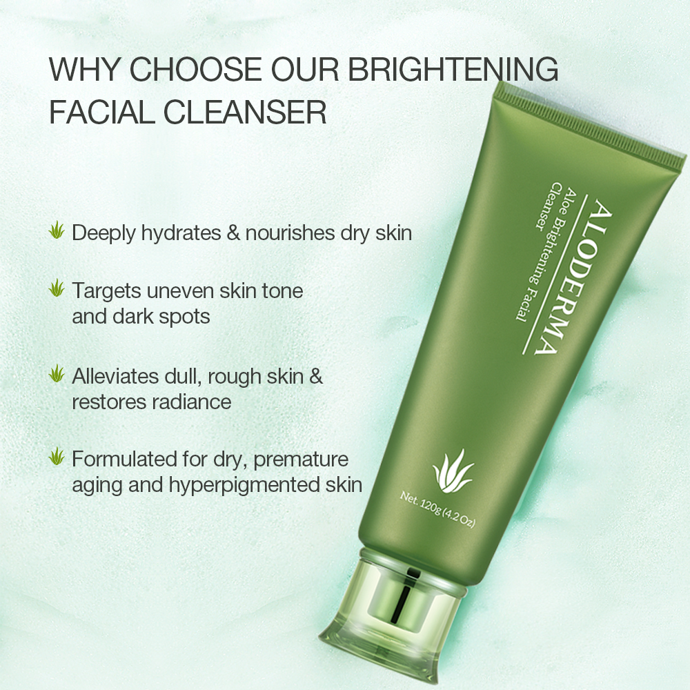 Aloe Brightening Facial Cleanser
