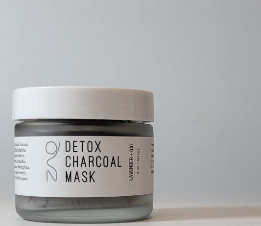 Detox Charcoal Mask - Lavender + Oat by ZAQ Skin & Body