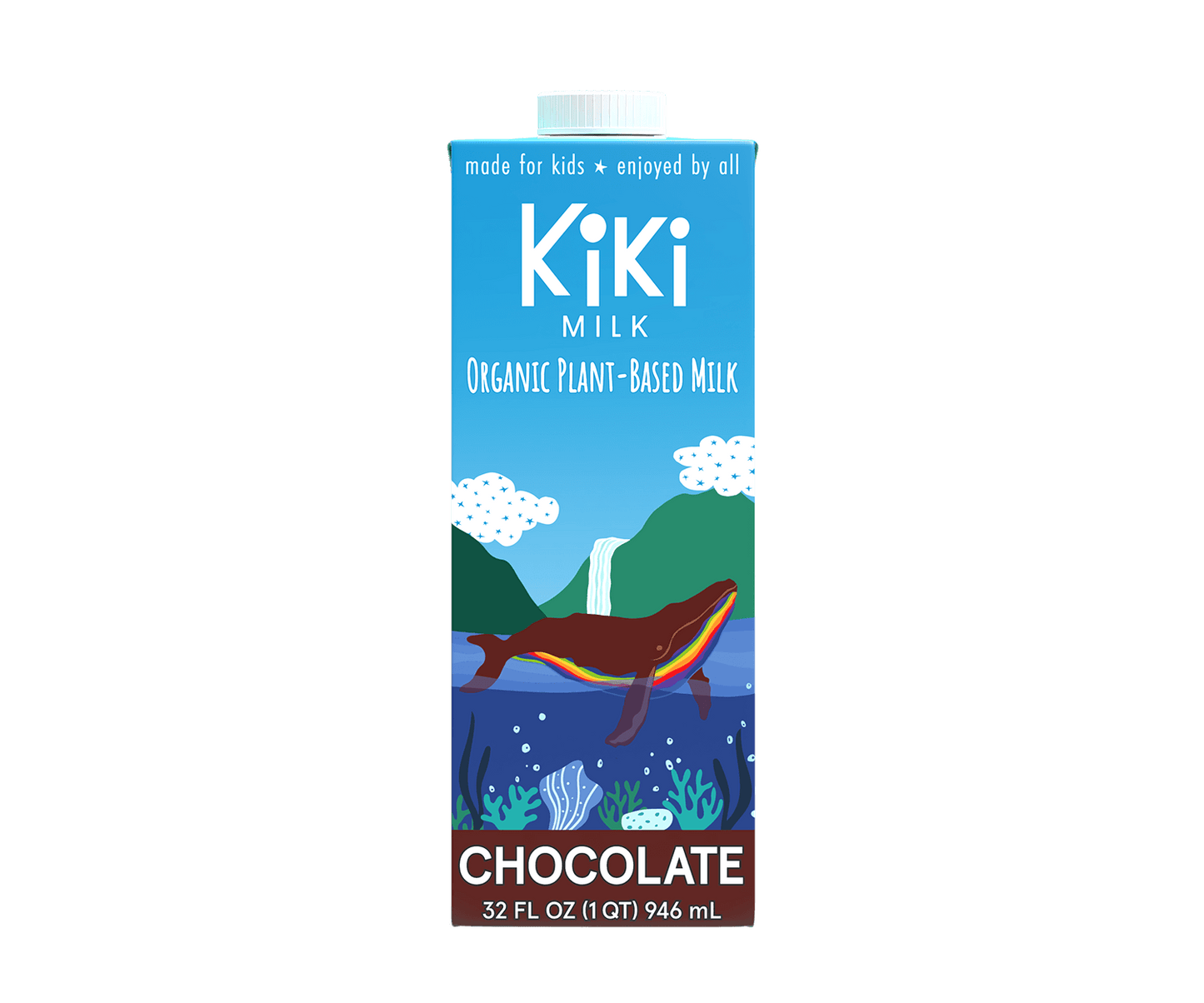 Chocolate Kiki Milk • 32 fl oz • Pack of 6 by Kiki Milk