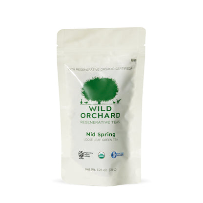 Wild Orchard Tea Mid Spring - Loose Leaf Bag - 6 Bags by Farm2Me
