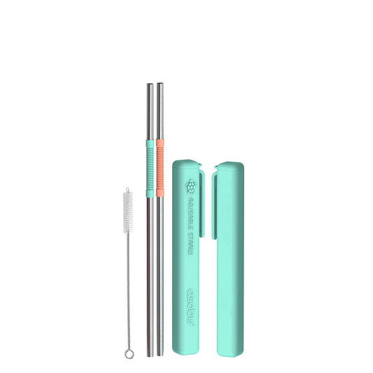 Teal Re-Usable Straws by ASOBU®