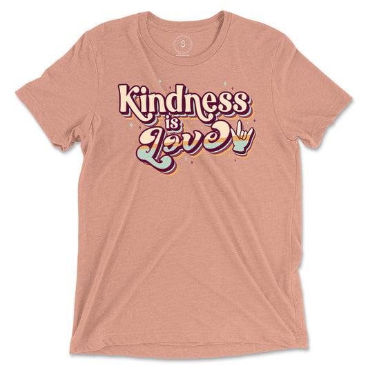 Kindness is Love Classic Tee by Kind Cotton