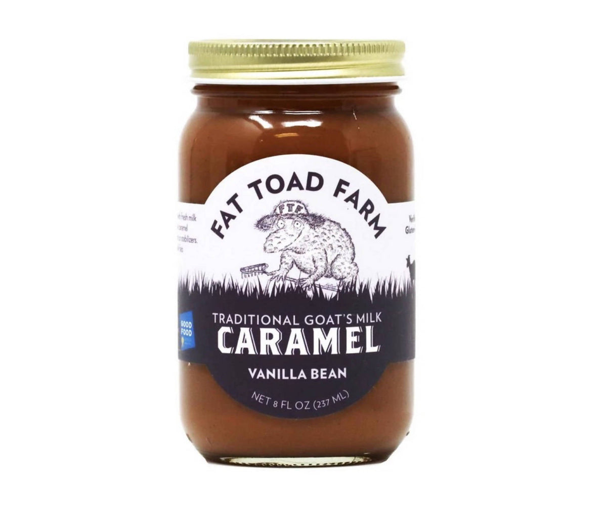 Fat Toad Farm Vanilla Bean Goat's Milk Caramel Jars - 12 x 8oz by Farm2Me
