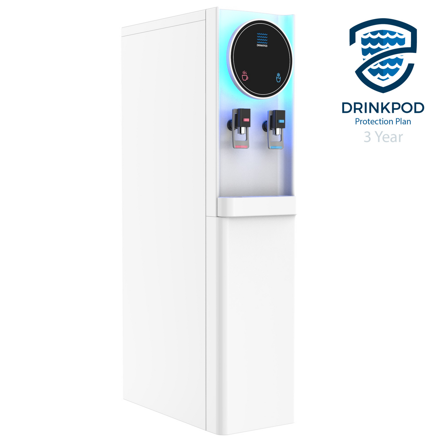 Drinkpod 6 Pro Series - Bottleless Water Cooler Purification Dispenser by Drinkpod