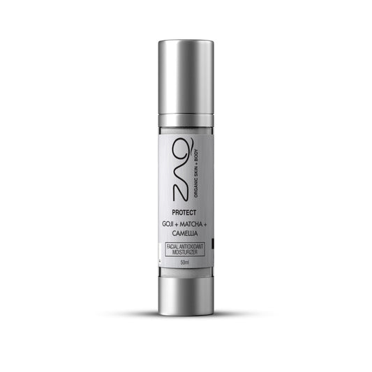 ZAQ Protect Antioxidant Moisturizer - Goji + Matcha + Camellia - Organic by ZAQ Skin & Body