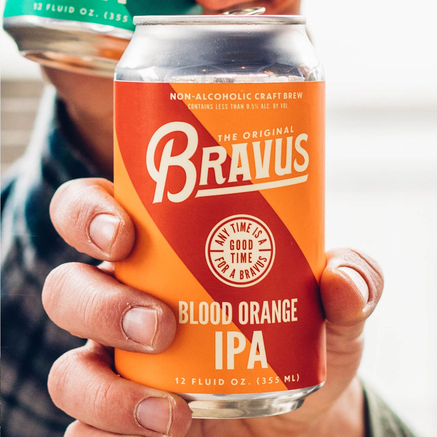 Blood Orange IPA by Bravus Brewing Company