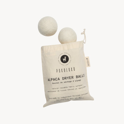 Alpaca Dryer Balls by POKOLOKO