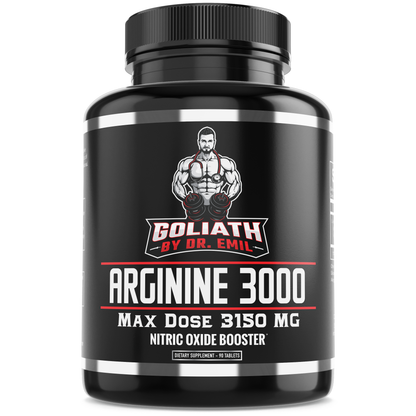 Goliath - ARGININE 3000 by Dr Emil Nutrition