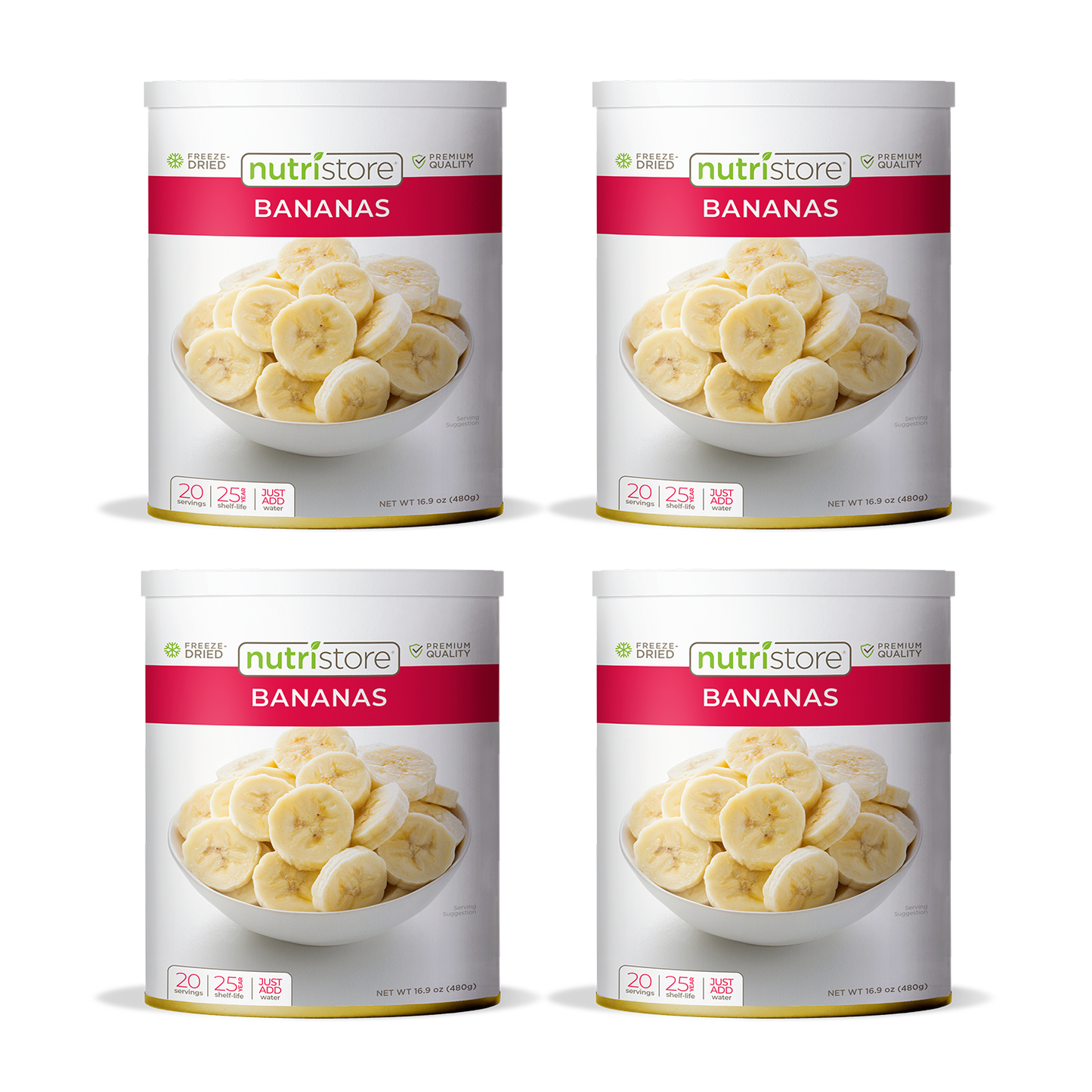 Bananas Freeze Dried - #10 Can by Nutristore