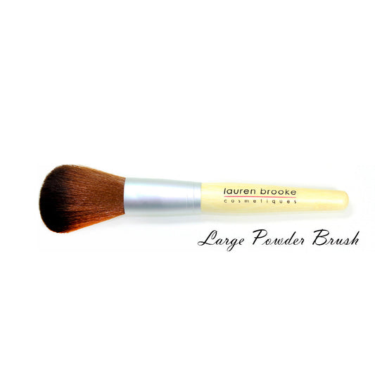 Eco-friendly Large Powder Brush by Lauren Brooke Cosmetiques