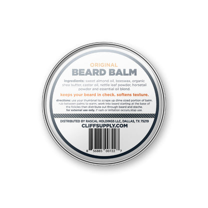 Beard Balm  Puck - Original Scent by Cliff Supply