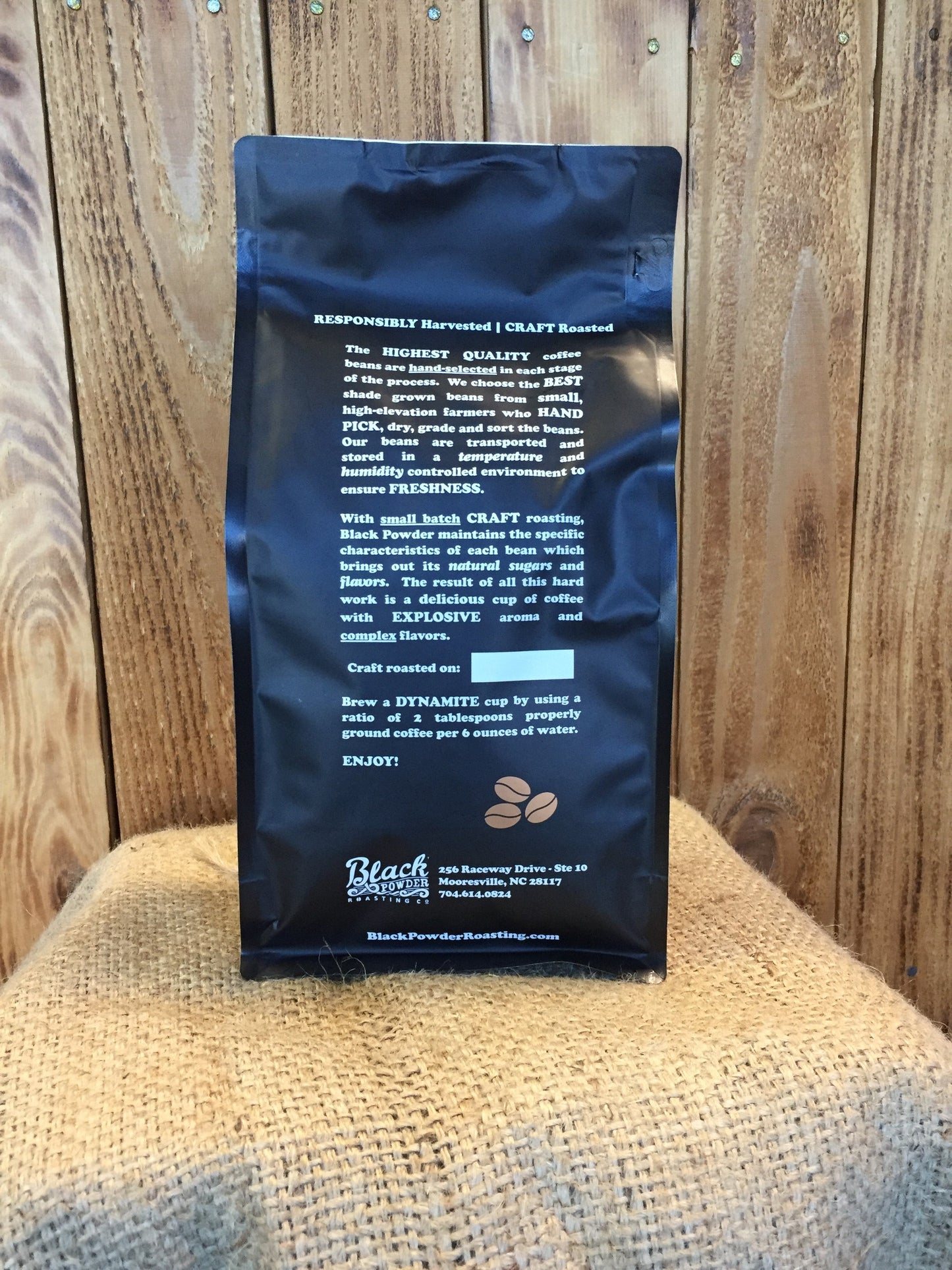 Sumatra Decaf | Naturally Grown | Swiss Water Process | Dark Roast by Black Powder Coffee