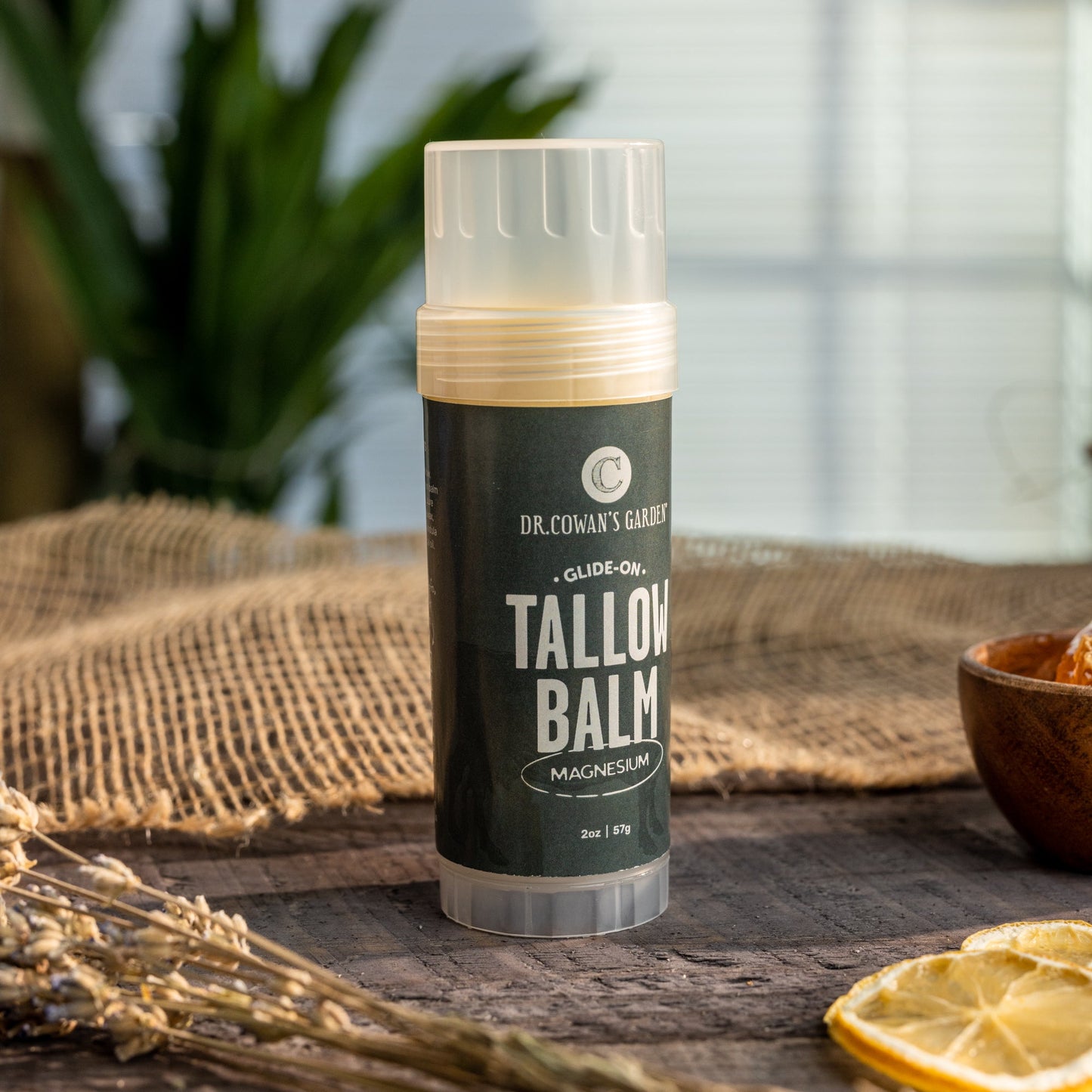 Magnesium Tallow Balm Large Glide-on by Dr. Cowan's Garden