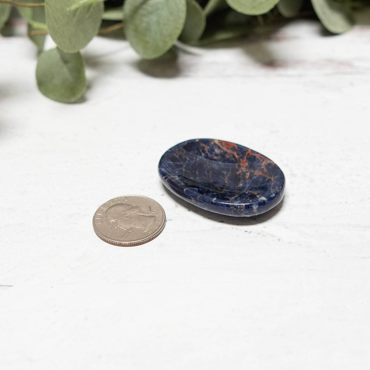 Sodalite Worry Stone by Tiny Rituals