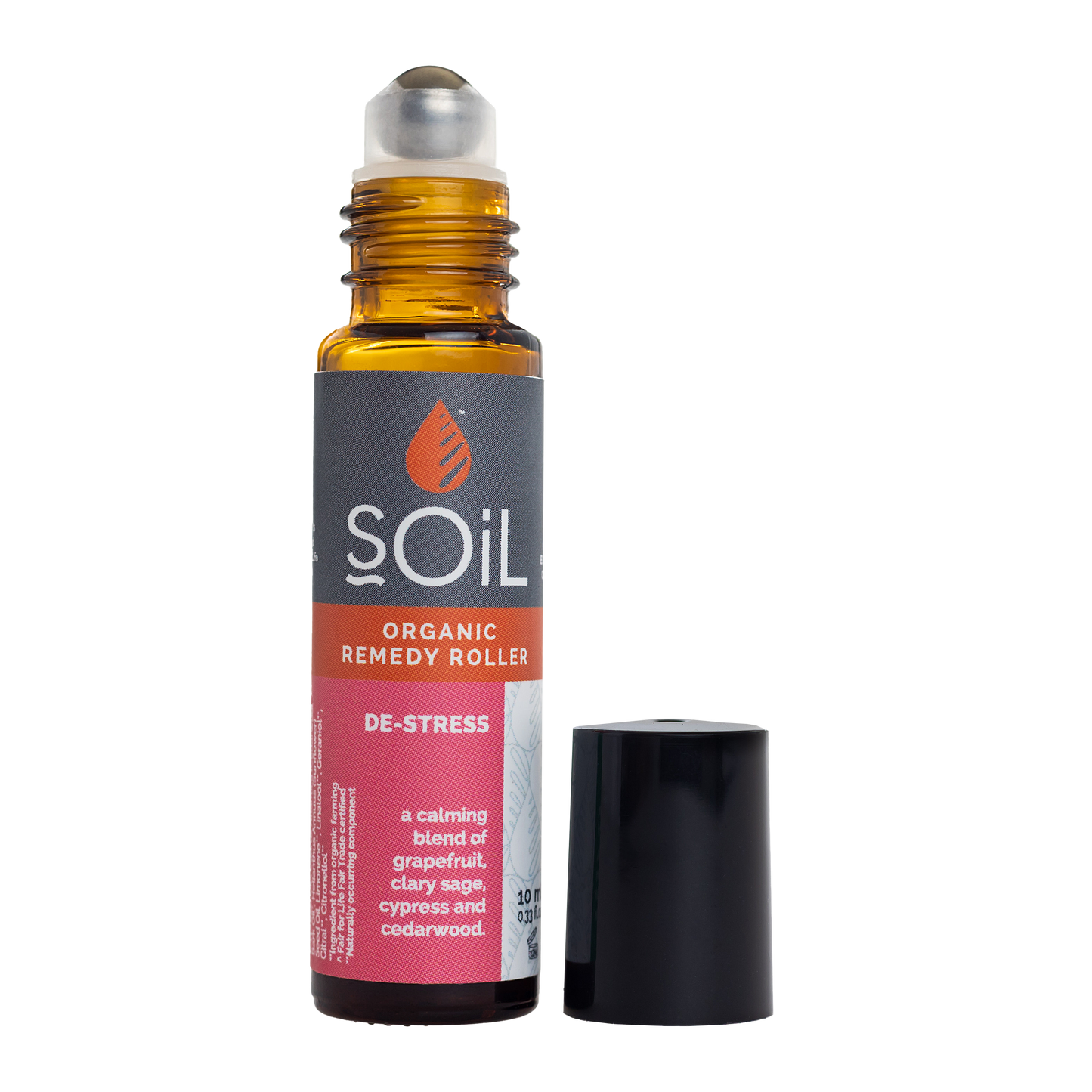 De-Stress - Organic Remedy Roller by SOiL Organic Aromatherapy and Skincare