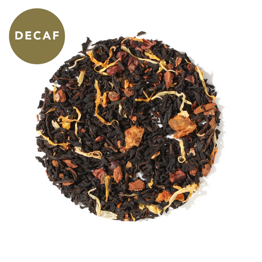 No Obligations Decaf Black Tea (Hazelnut - Almond - Cinnamon) by Plum Deluxe Tea