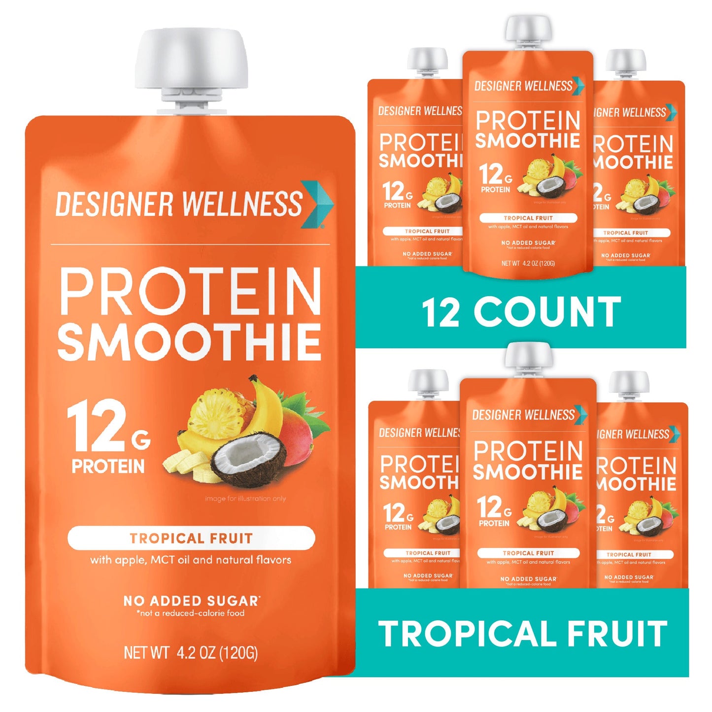 Protein Smoothie - Tropical 12 pack