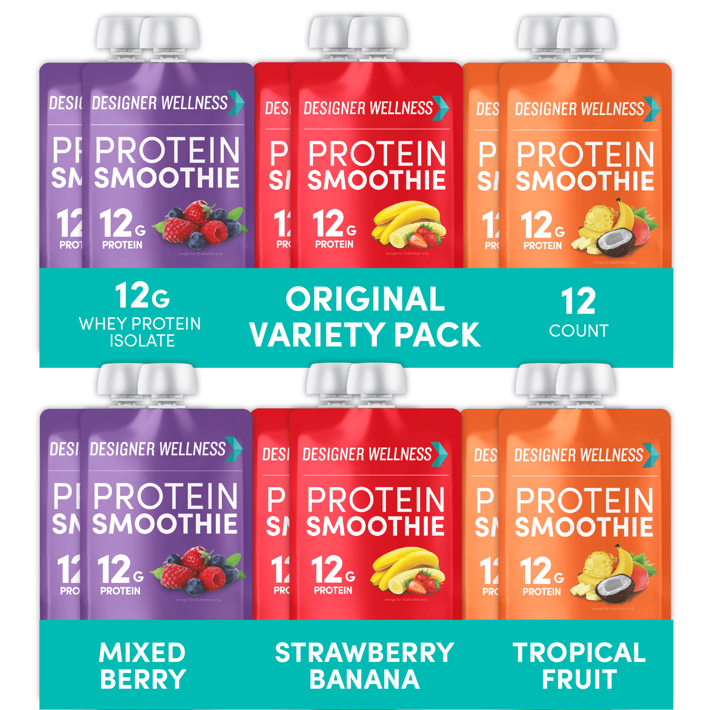 Protein Smoothie -  Original Variety 12 pack