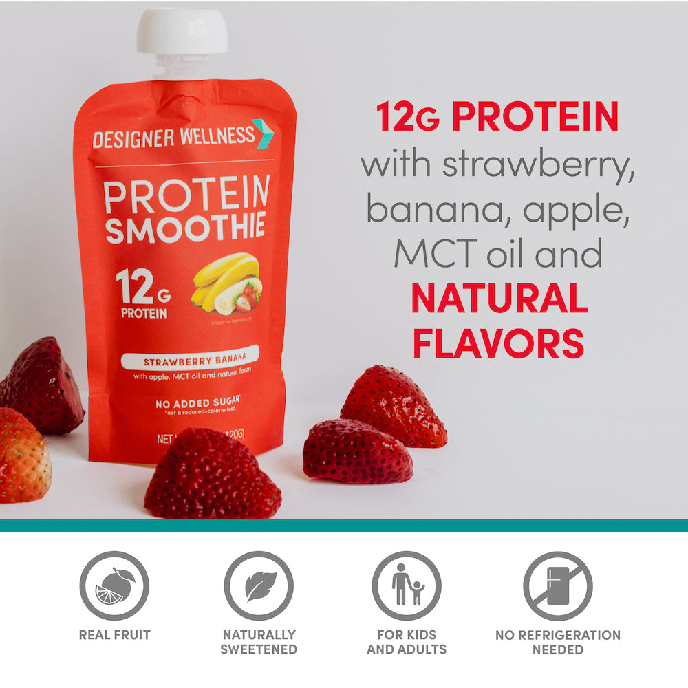 Protein Smoothie - Strawberry Banana 12 pack