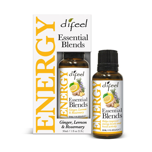 Difeel 100% Natural Essential Oil Blends - Energy 1 oz. (Pack of 2) by difeel - find your natural beauty