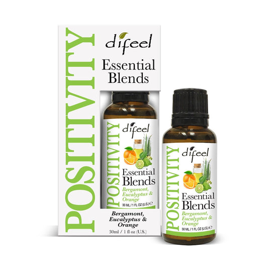 Difeel 100% Natural Essential Oil Blends - Positivity 1 oz. (Pack of 2) by difeel - find your natural beauty