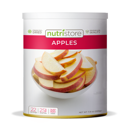 Fuji Apples Freeze Dried - #10 Can by Nutristore