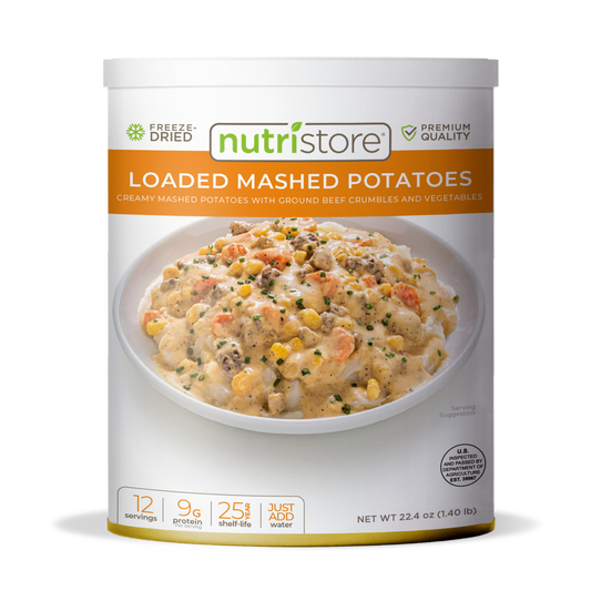 Loaded Mashed Potatoes Freeze Dried - #10 Can by Nutristore