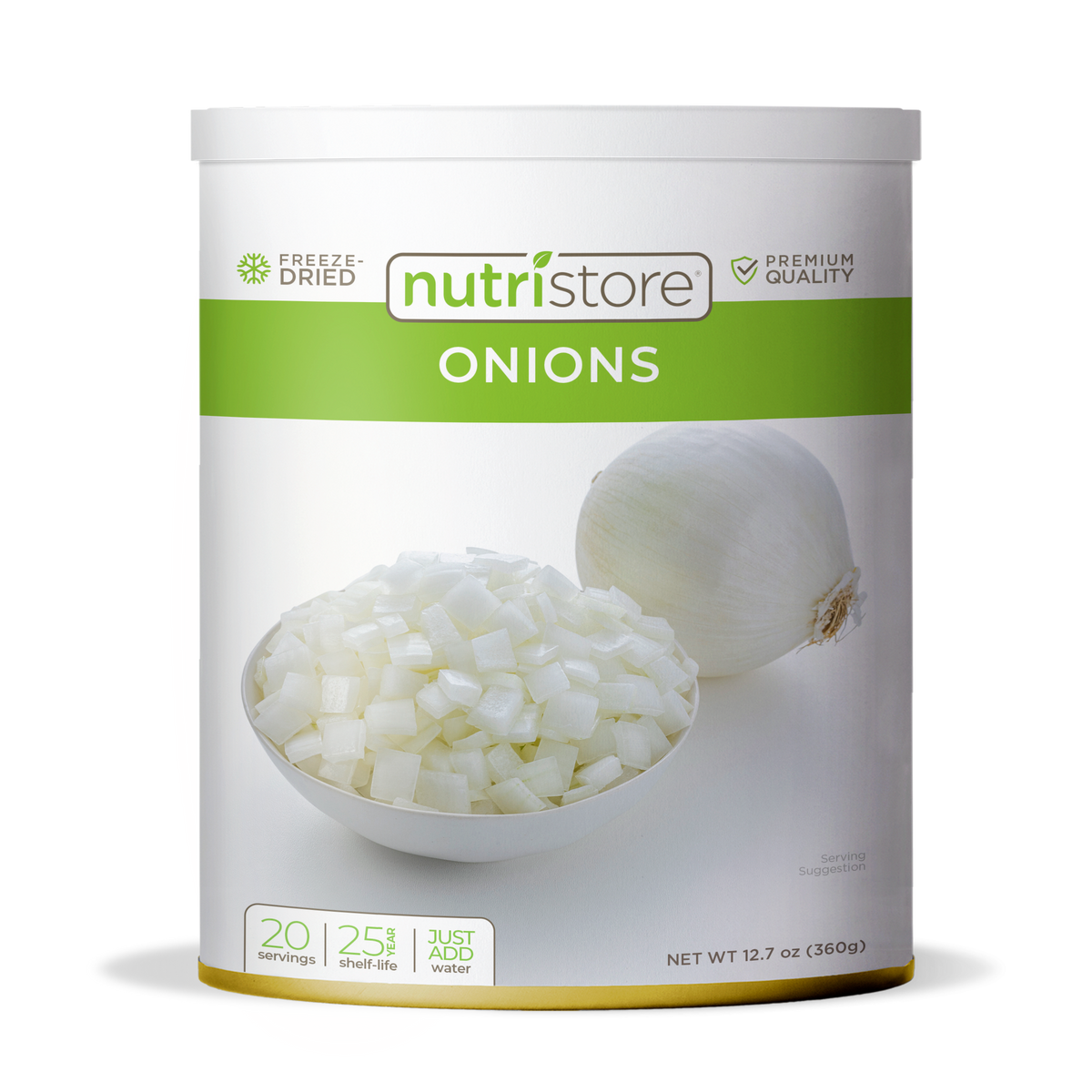 Onions Freeze Dried - #10 Can by Nutristore