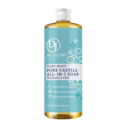 Unscented All in 1 Castile Soap by Dr. Jacobs Naturals