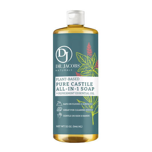 Peppermint All in 1 Castile Soap by Dr. Jacobs Naturals