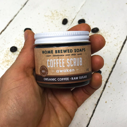 Coffee Body Scrub - Coffee Sugar Scrub - Coffee Lovers Gift by Home Brewed Soaps