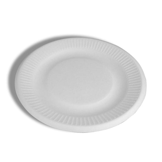 6-Inch Round Ripple Edge Plate,1000-Count Case by TheLotusGroup - Good For The Earth, Good For Us