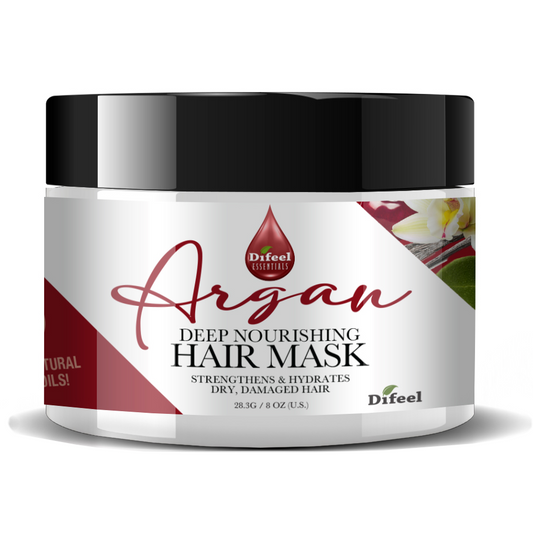 Difeel Essentials Deep Nourishing Argan - Hair Mask 8 oz. by difeel - find your natural beauty