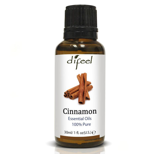 Difeel 100% Pure Essential Oil - Cinnamon Oil 1 oz. (Pack of 2) by difeel - find your natural beauty