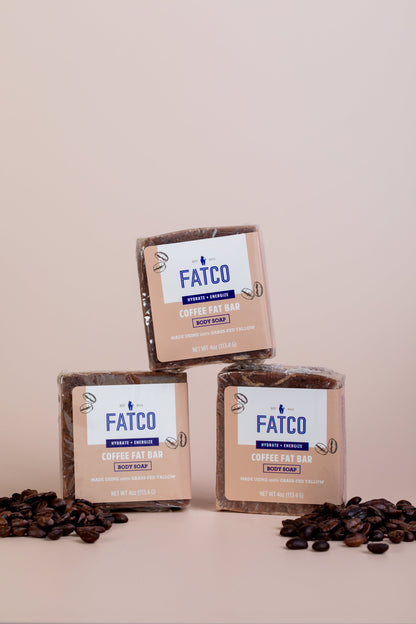 Coffee Fat Bar, 4 Oz by FATCO Skincare Products
