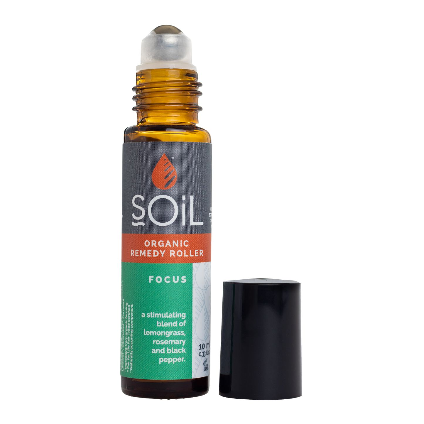 Focus - Organic Remedy Roller by SOiL Organic Aromatherapy and Skincare