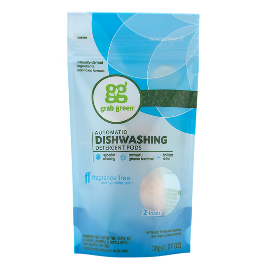 Dishwashing Detergent Pods - Fragrance Free