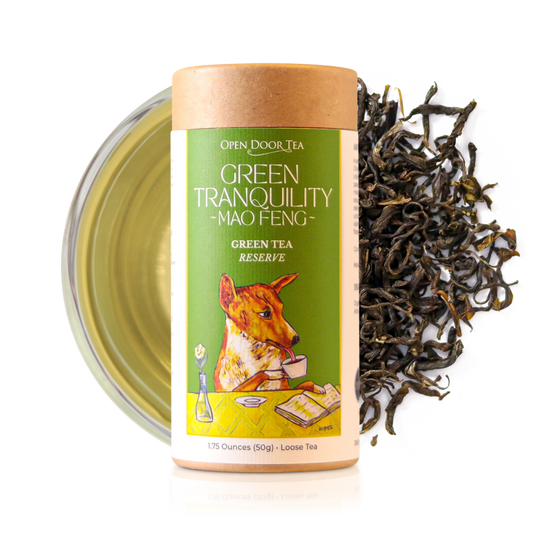 Green Tranquility Maofeng by Open Door Tea