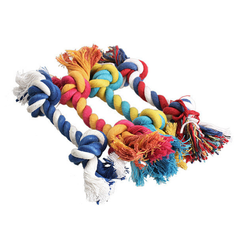 Durable Braided Rope Dog Toy by Plushy Planet