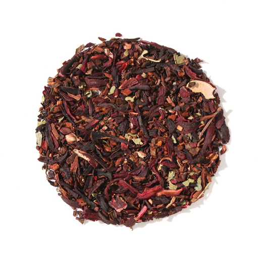 Happy Hour Herbal Tea (Hibiscus - Lime) by Plum Deluxe Tea