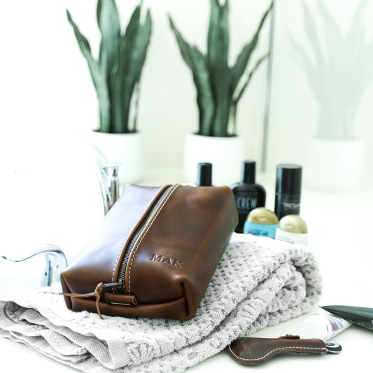Heirloom Toiletry Bag by Lifetime Leather Co