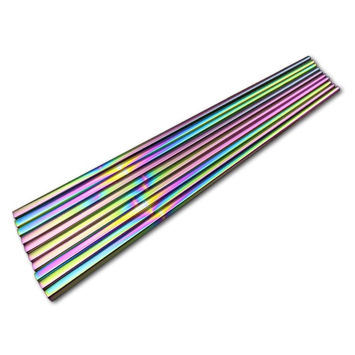Holographic Rainbow Chopsticks in Stainless Steel by The Bullish Store