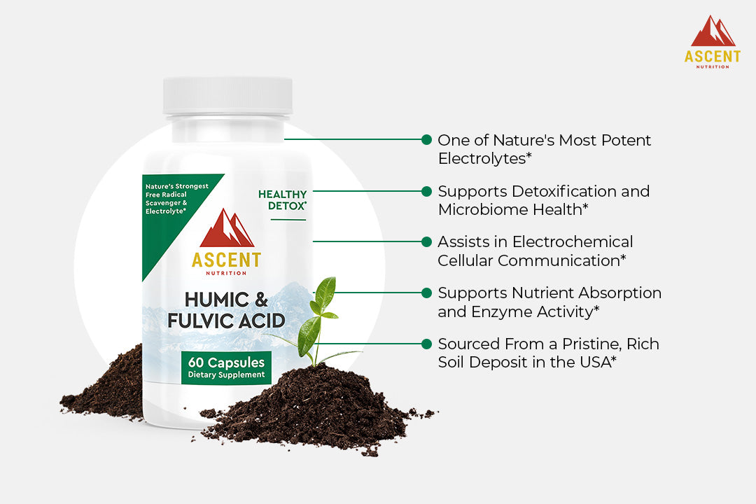 Humic & Fulvic Acid by Ascent Nutrition