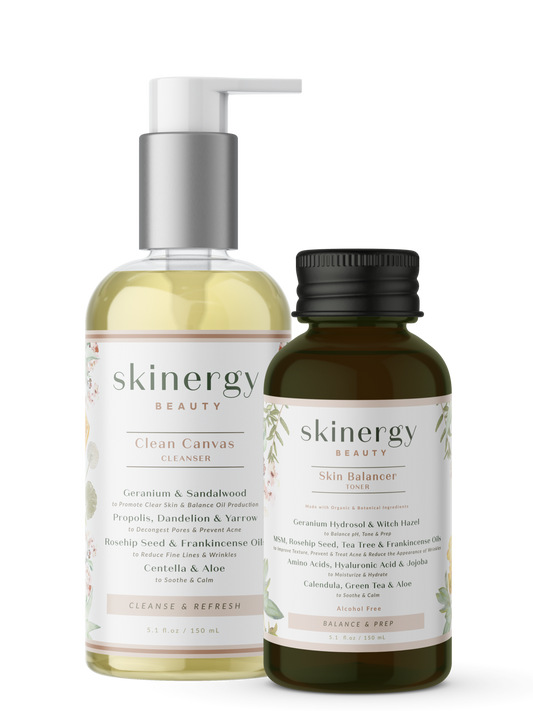 The Cleansing Duo by Skinergy Beauty